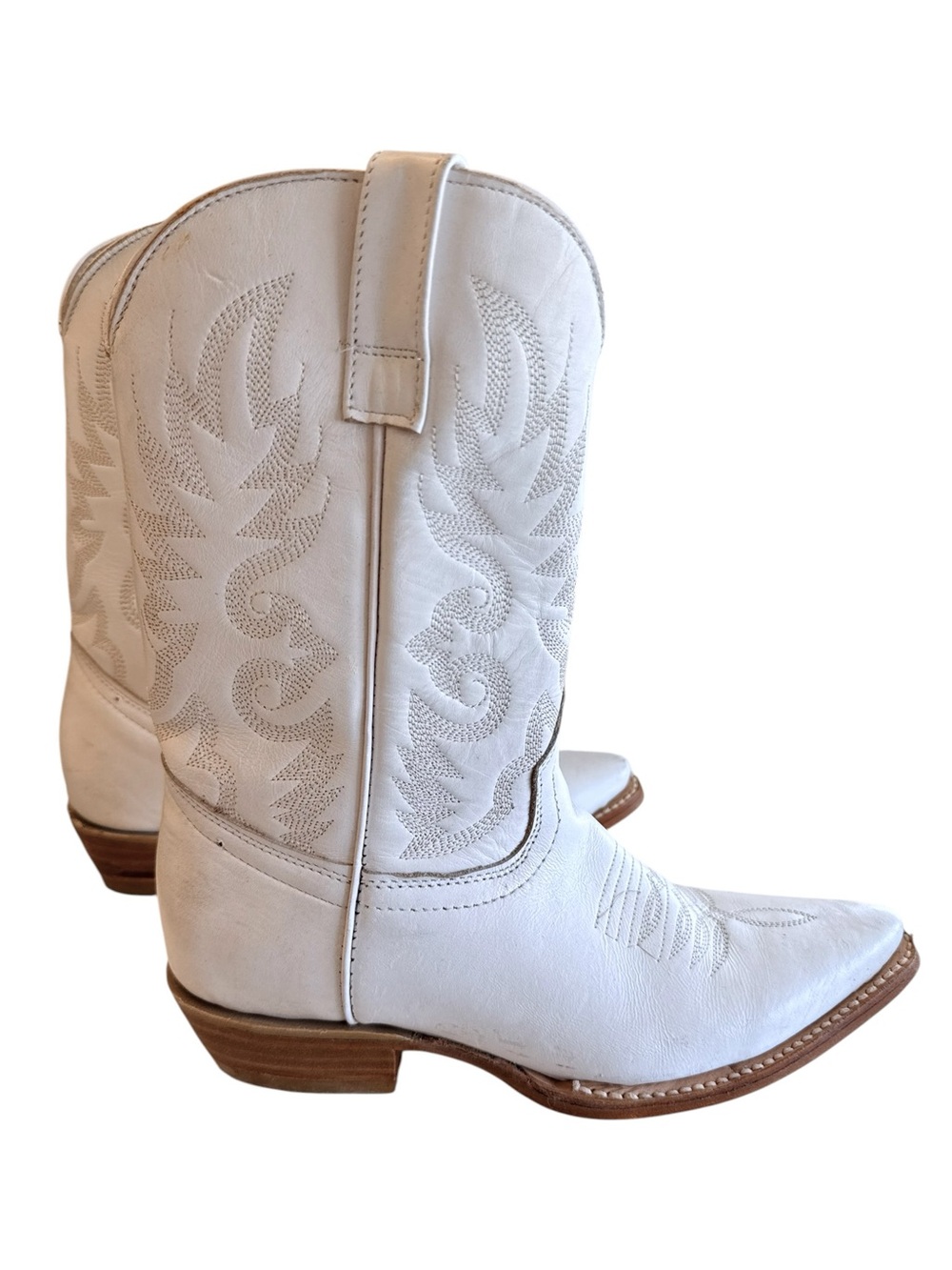 Western Leather Coastal Cowgirl Country Cowboy Boots size 6